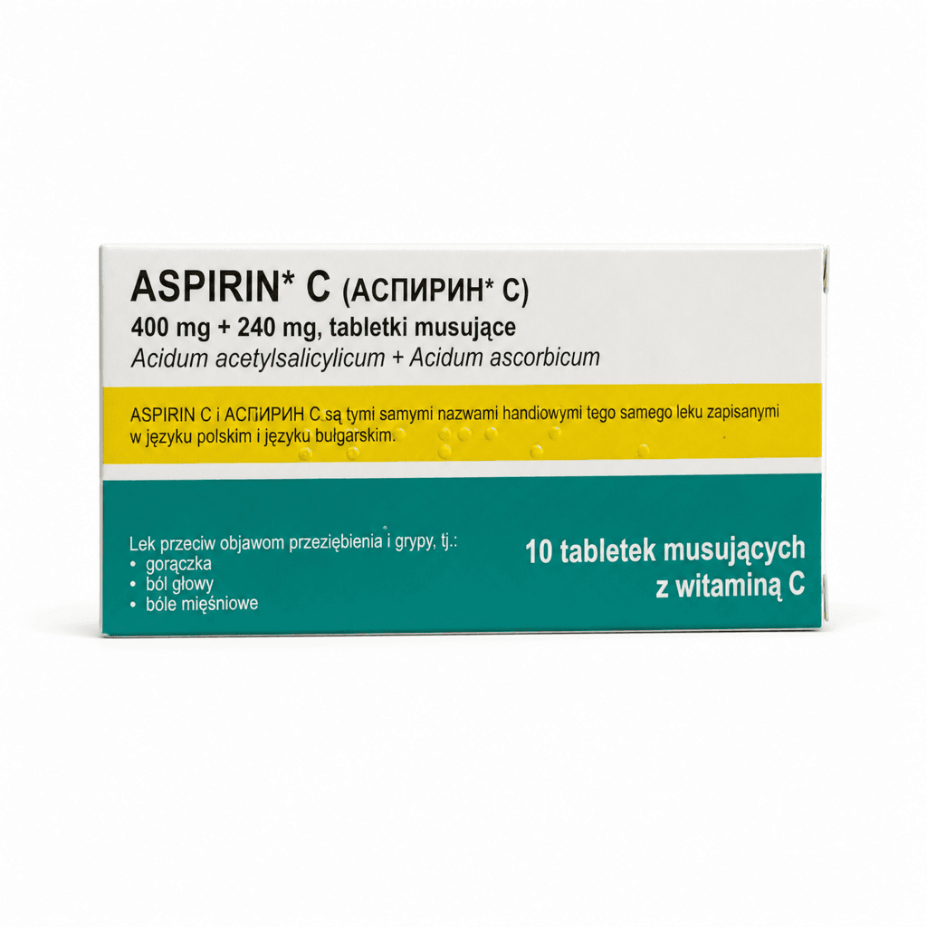 Aspirin C 10 tabletek musujących