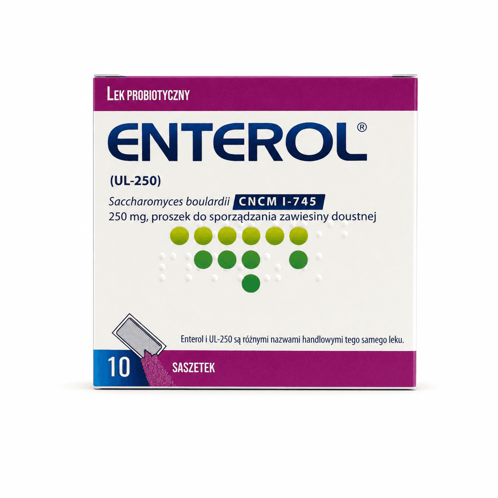 Enterol 250 mg 10 saszetek