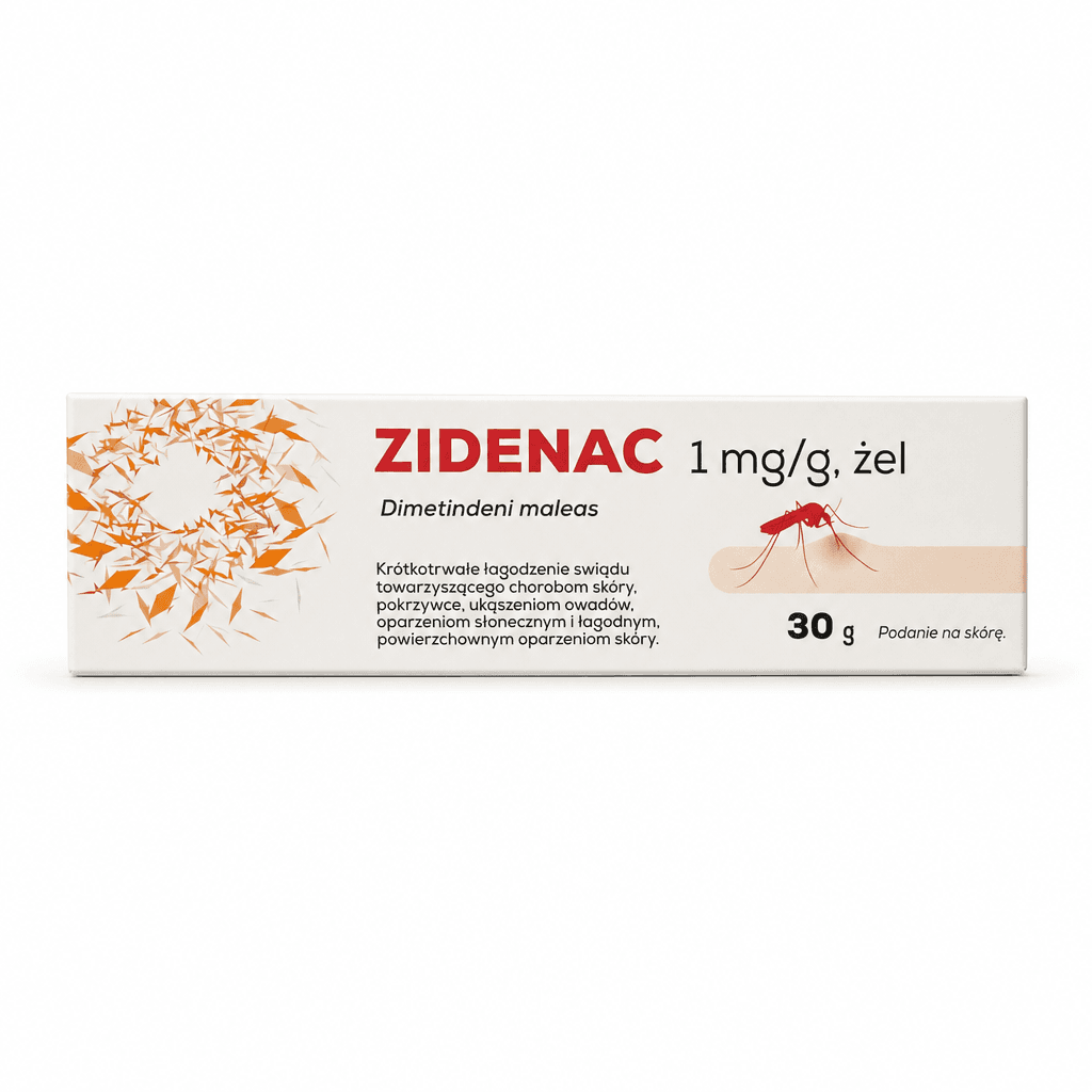 Zidenac 1 mg/g żel 30 g