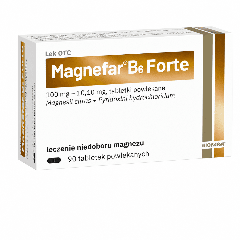 Magnefar B6 Forte 90 tabletek